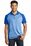 Sport-Tek  PosiCharge  RacerMesh  Raglan Heather Block Polo | True Royal Heather/ True Royal