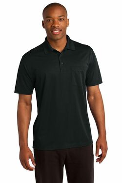 Sport-Tek Micropique Sport-Wick Pocket Polo