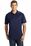 Sport-Tek Micropique Sport-Wick Piped Polo | True Navy/ White