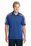 Sport-Tek Tricolor Shoulder Micropique Sport-Wick Polo | True Royal/ Black/ White