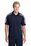 Sport-Tek Tricolor Shoulder Micropique Sport-Wick Polo | True Navy/ Black/ White