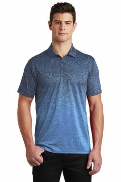 Sport-Tek  Ombre Heather Polo