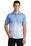 Sport-Tek  Ombre Heather Polo | White/ True Royal