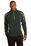 Sport-Tek Sport-Wick Stretch 1/2-Zip Colorblock Pullover | Charcoal Grey/ Charge Green