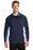 Sport-Tek Sport-Wick Stretch Contrast 1/2-Zip Pullover | True Navy/ True Navy Heather