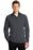 Sport-Tek Sport-Wick Textured Colorblock 1/4-Zip Pullover | Iron Grey/ Black