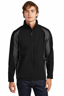 Sport-Tek Colorblock Soft Shell Jacket