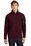 Sport-Tek Colorblock Soft Shell Jacket | Maroon/ Black