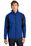 Sport-Tek Colorblock Soft Shell Jacket | True Royal/ Black