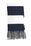 Sport-Tek Spectator Scarf | True Navy/ White