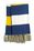 Sport-Tek Spectator Scarf | True Royal/ Gold/ White