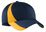 Sport-Tek Dry Zone Nylon Colorblock Cap | True Navy/ Gold