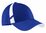 Sport-Tek Dry Zone Mesh Inset Cap | True Royal/ White