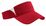 Sport-Tek Dry Zone Colorblock Visor | True Red/ White