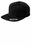 Sport-Tek Flat Bill Snapback Cap | Black