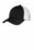 Sport-Tek  PosiCharge  Competitor  Mesh Back Cap | Black/ White