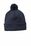 Sport-Tek  Solid Pom Pom Beanie | True Navy