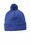 Sport-Tek  Solid Pom Pom Beanie | True Royal