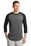 Sport-Tek Colorblock Raglan Jersey | Dark Heather Grey/ Black