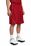 Sport-Tek PosiCharge Mesh Reversible Spliced Short | True Red