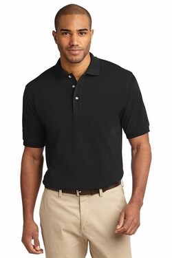 Port Authority Tall Pique Knit Polo