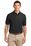 Port Authority Tall Silk Touch Polo with Pocket | Black