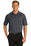 Port Authority Tall Dry Zone Ottoman Polo | Iron Grey