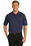 Port Authority Tall Dry Zone Ottoman Polo | Navy