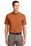Port Authority Tall Short Sleeve Easy Care Shirt | Texas Orange/ Light Stone