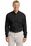 Port Authority Tall Long Sleeve Twill Shirt | Black