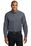 Port Authority Tall Long Sleeve Easy Care Shirt | Steel Grey/ Light Stone