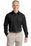 Port Authority Tall Long Sleeve Non-Iron Twill Shirt | Black