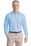 Port Authority Tall Long Sleeve Non-Iron Twill Shirt | Sky Blue