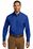 Port Authority Tall Long Sleeve Carefree Poplin Shirt | True Royal