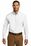 Port Authority Tall Long Sleeve Carefree Poplin Shirt | White