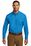Port Authority Long Sleeve Carefree Poplin Shirt | Coastal Blue