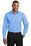 Port Authority  Slim Fit Carefree Poplin Shirt | Carolina Blue