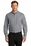 Port Authority  Broadcloth Gingham Easy Care Shirt | Black/ White