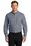 Port Authority  Broadcloth Gingham Easy Care Shirt | True Navy/ White