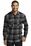 Port Authority Plaid Flannel Shirt | Grey/ Black