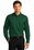 Port Authority Long Sleeve SuperPro React Twill Shirt | Dark Green
