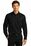 Port Authority Long Sleeve SuperPro React Twill Shirt | Deep Black