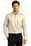 Port Authority Long Sleeve SuperPro React Twill Shirt | Ecru
