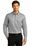 Port Authority Long Sleeve SuperPro React Twill Shirt | Gusty Grey