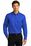 Port Authority Long Sleeve SuperPro React Twill Shirt | True Royal