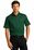 Port Authority Short Sleeve SuperPro React Twill Shirt | Dark Green