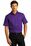 Port Authority Short Sleeve SuperPro React Twill Shirt | Purple