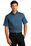 Port Authority Short Sleeve SuperPro React Twill Shirt | Regatta Blue