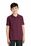 Port Authority Youth Silk Touch Polo | Burgundy