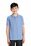 Port Authority Youth Silk Touch Polo | Light Blue